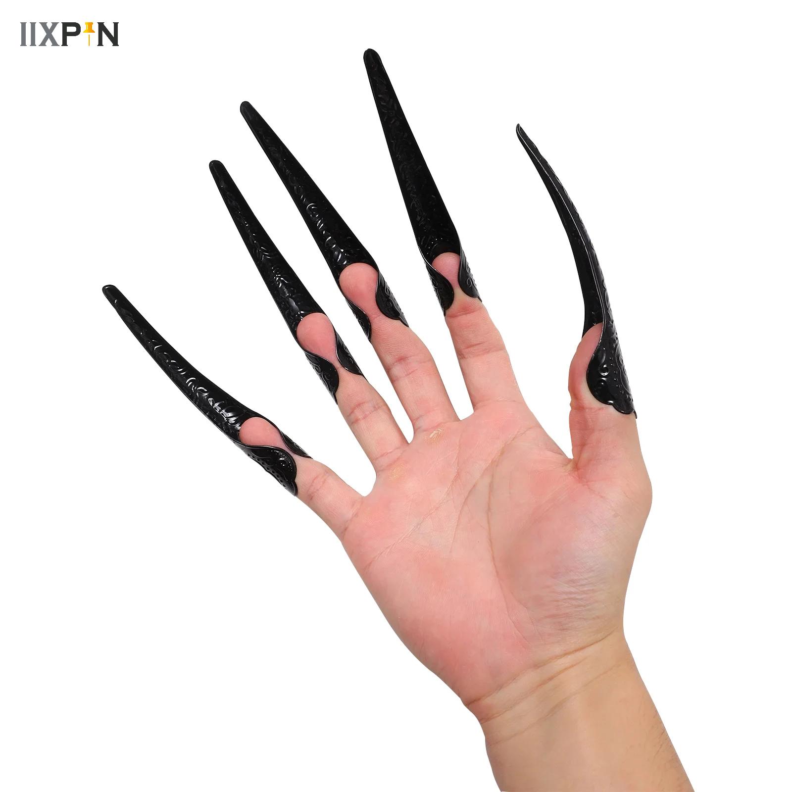 Nail Art Vampire - 1 Paar Frauen Hexe Lange Nägel