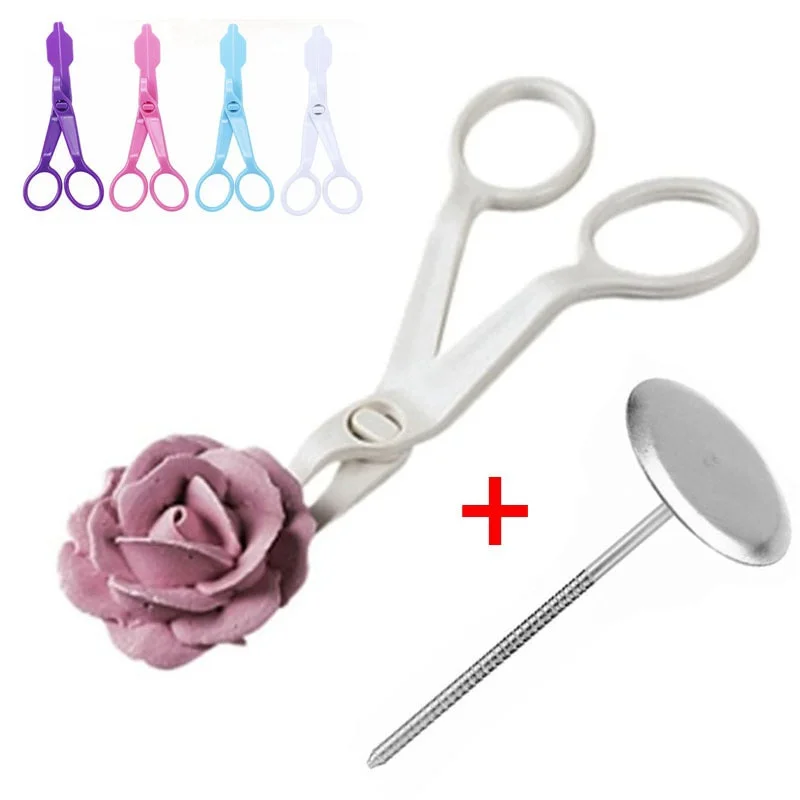 Nail Art Wedding - 2 Teile/satz Piping Blume Schere Nagel