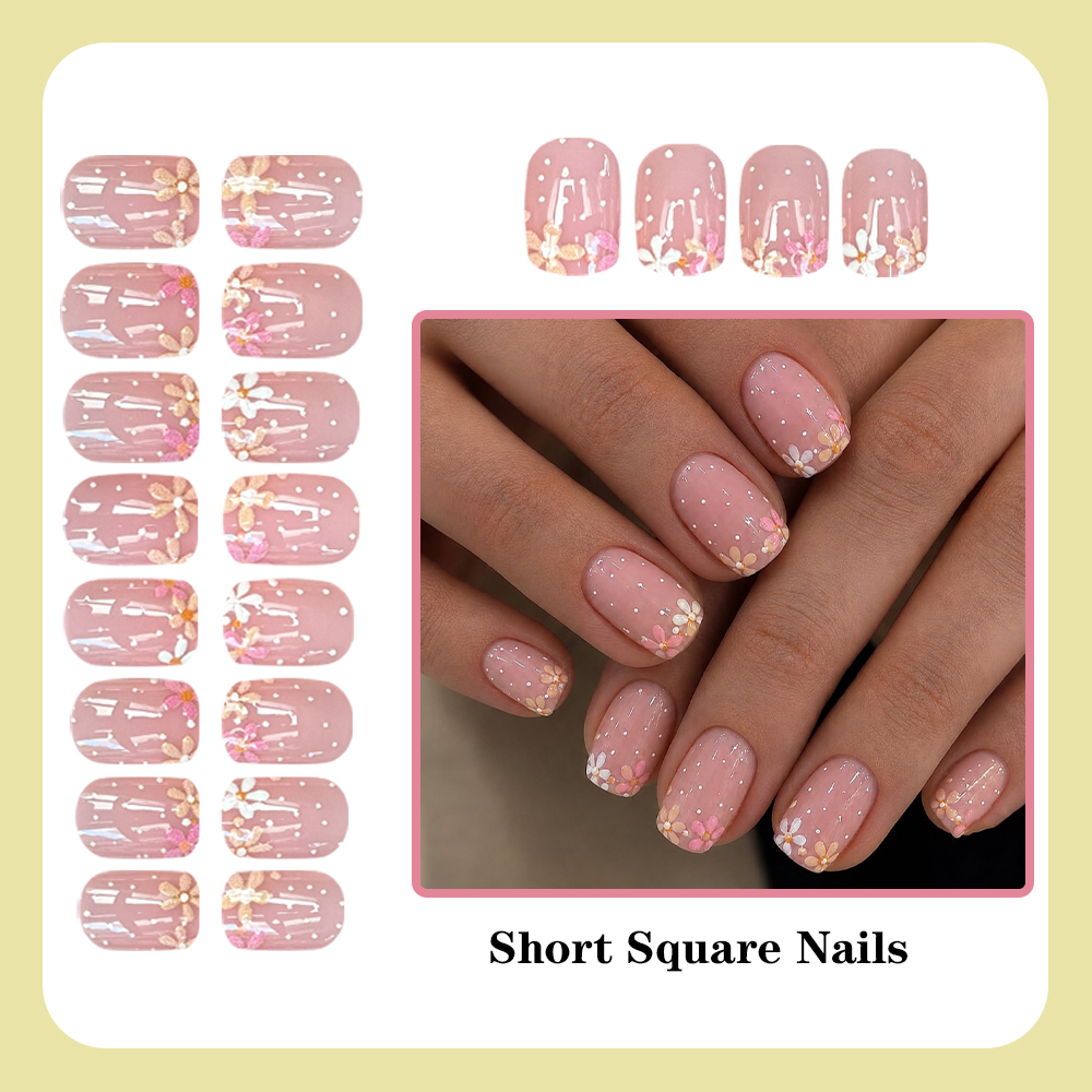 Kurze, quadratische, wiederver – Nail Art Dusty Pink Bewertung und Preis