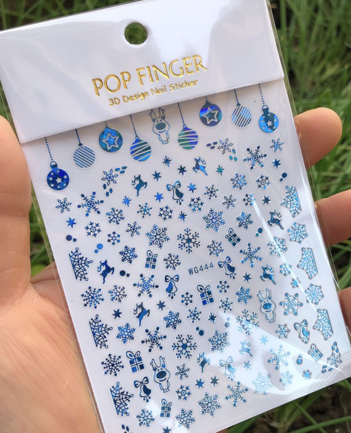 Weihnachten 3D Nagel Aufkleber – Nail Art Xmas Bewertung und Preis