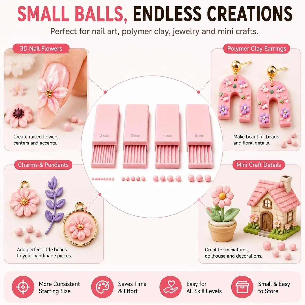 4-teiliges 3D-Druck-Ton-Gel-Ba – Nail Art Ideas Bewertung und Preis