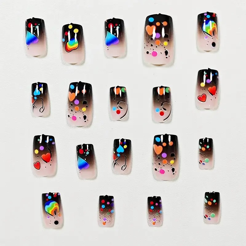 24 Stück Nude Press-on-Nägel,  – Nail Art Glitter Bewertung und Preis