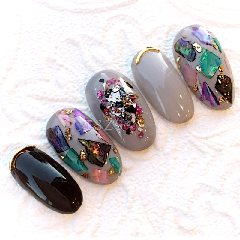 TSZS 200 Stück kurze mittel ov – Nail Art Navy Bewertung und Preis