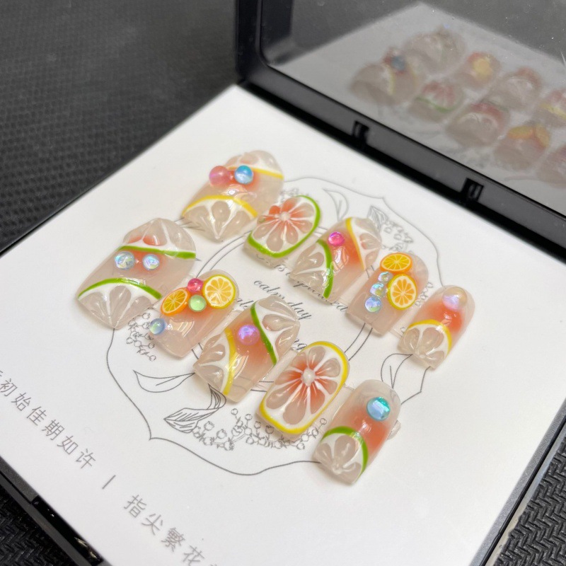 10 Stück Luxuriöse Handgeferti – Nail Adhesive Tab Bewertung und Preis
