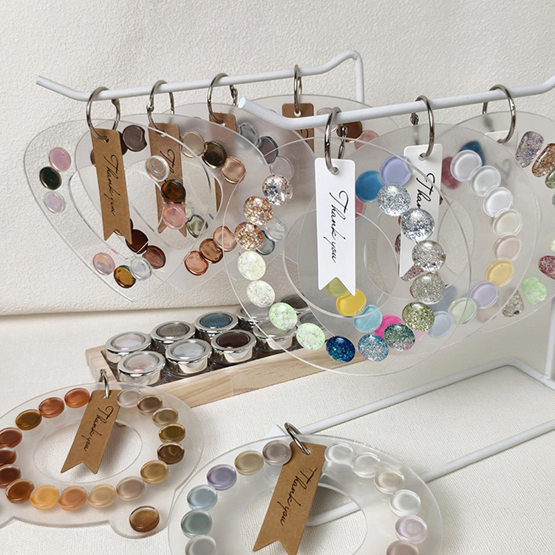 【B】Nagel-Farbkarten-Display-Bo – Nail Art Navy Bewertung und Preis