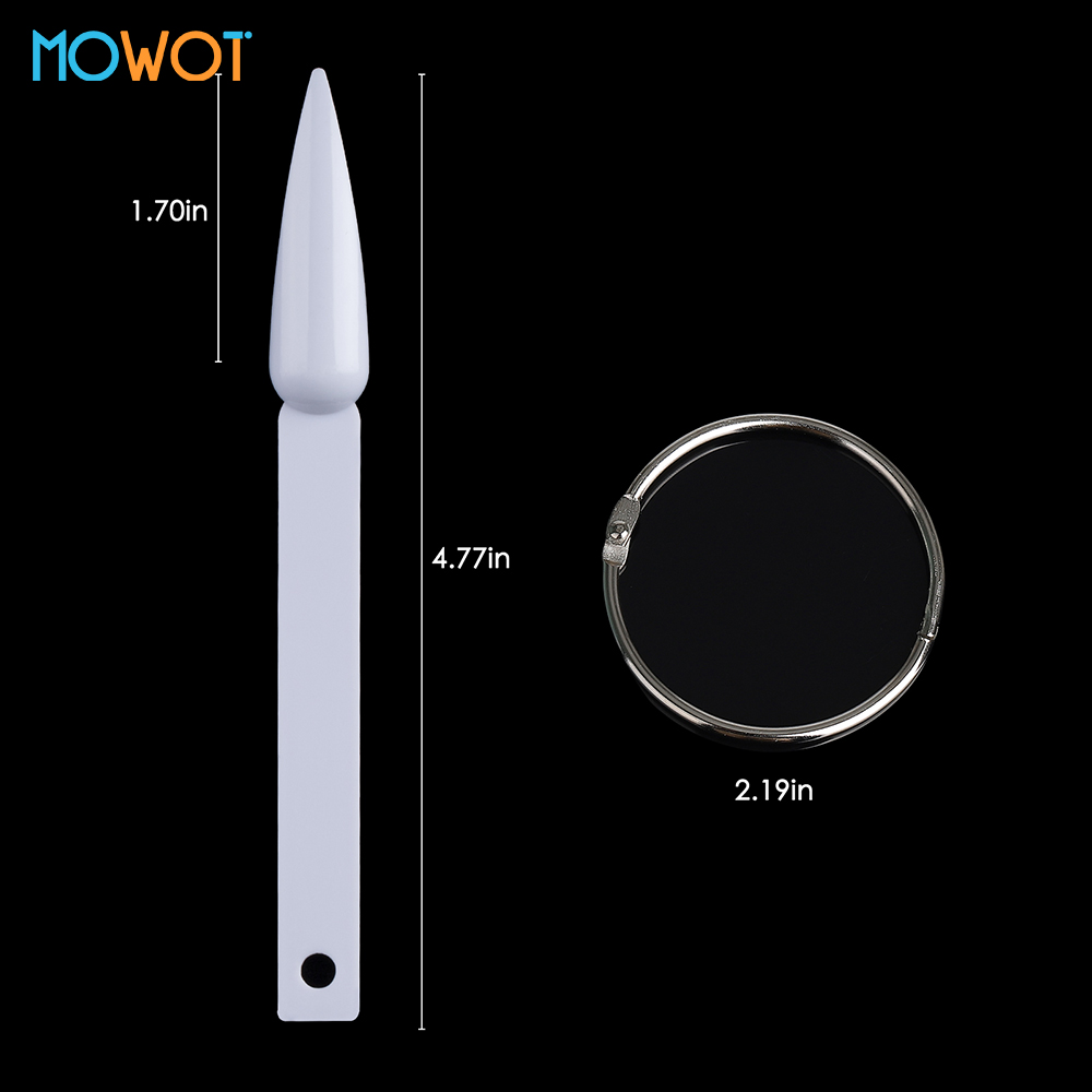 MOWOT 40 Stück Stiletto-Nagel- – Nail Art Navy Bewertung und Preis