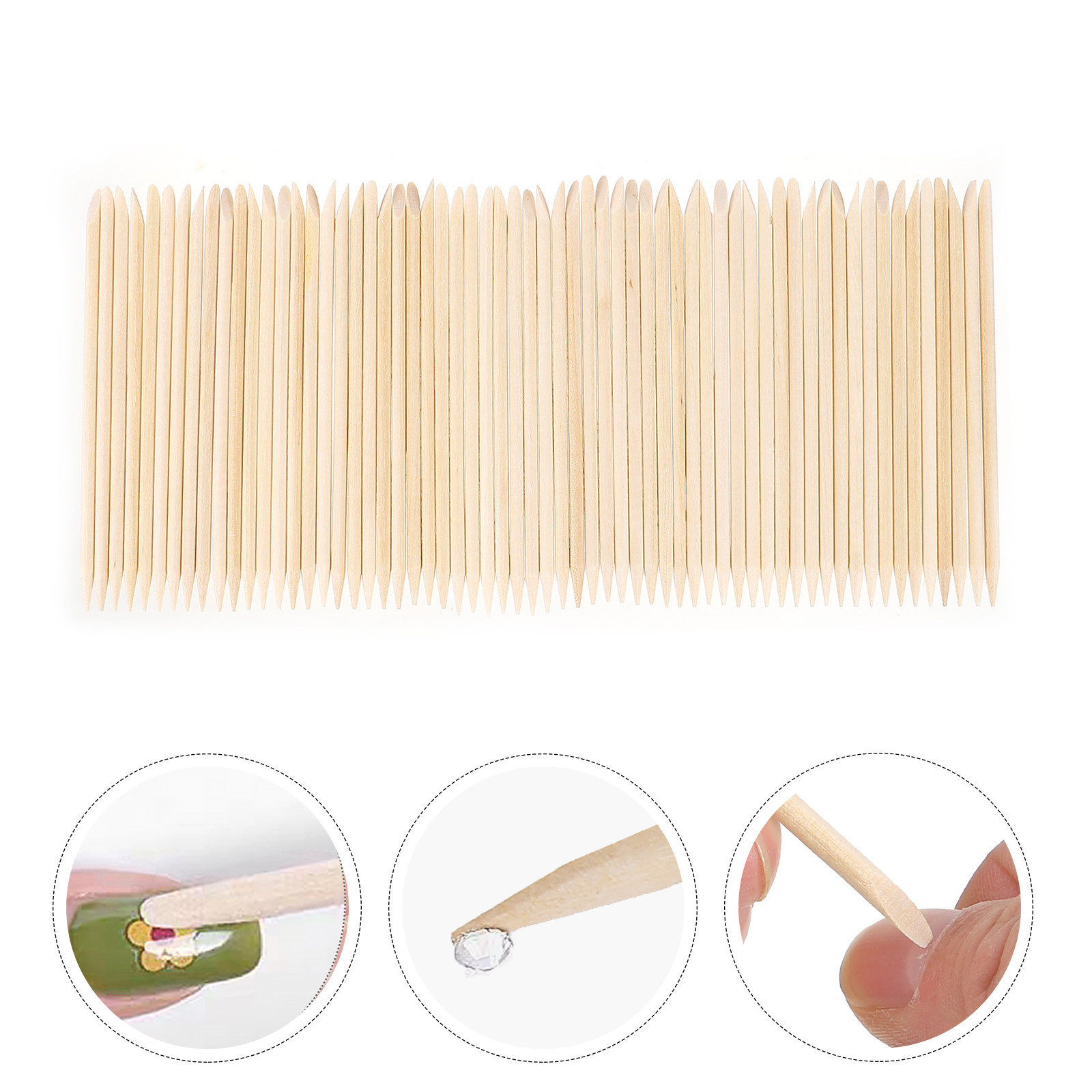 200 Stück Orange Holz-Nagelhau – Nail Art Remove Bewertung und Preis