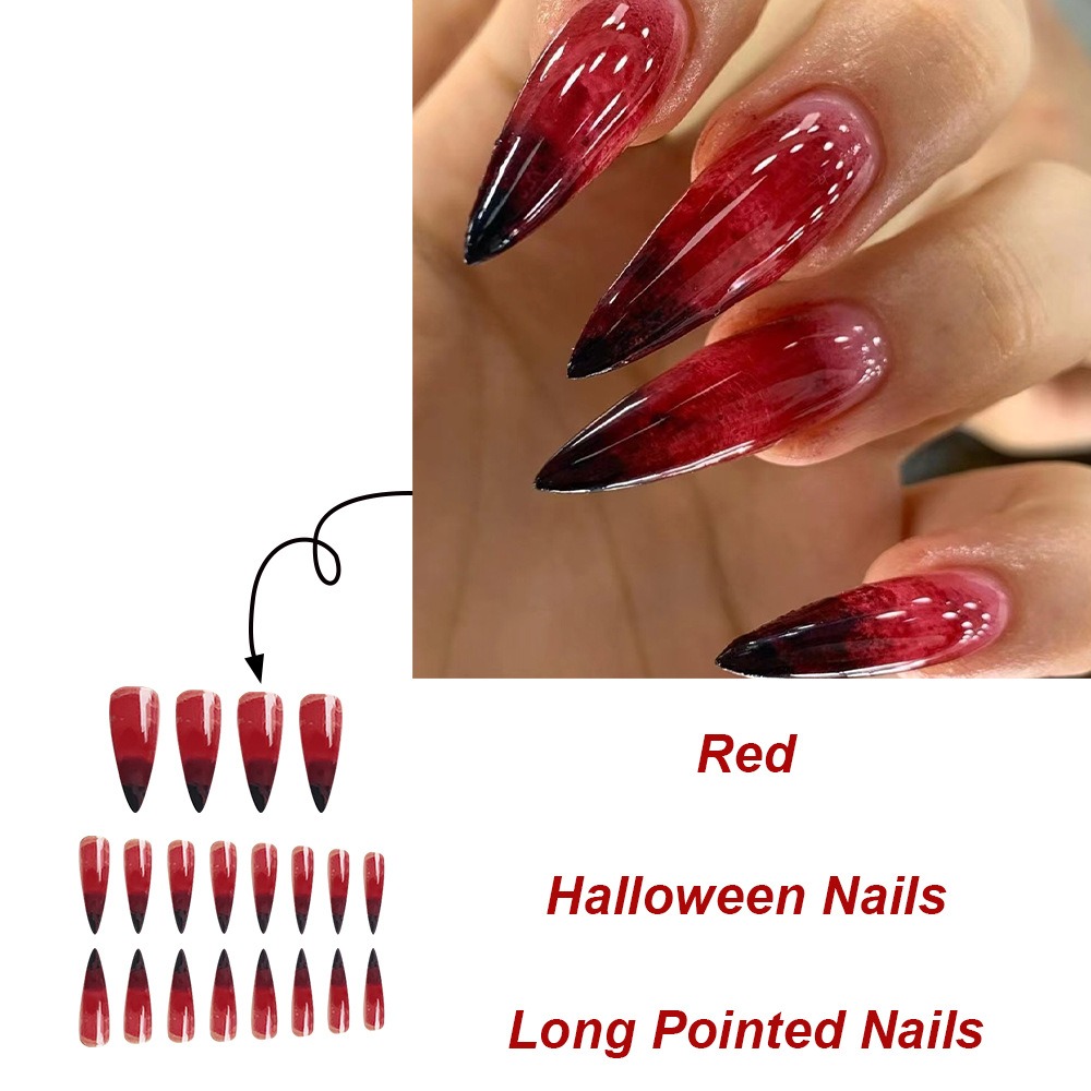 24 Stück Vampir-Halloween-Kuns – Nail Art Vampire Bewertung und Preis