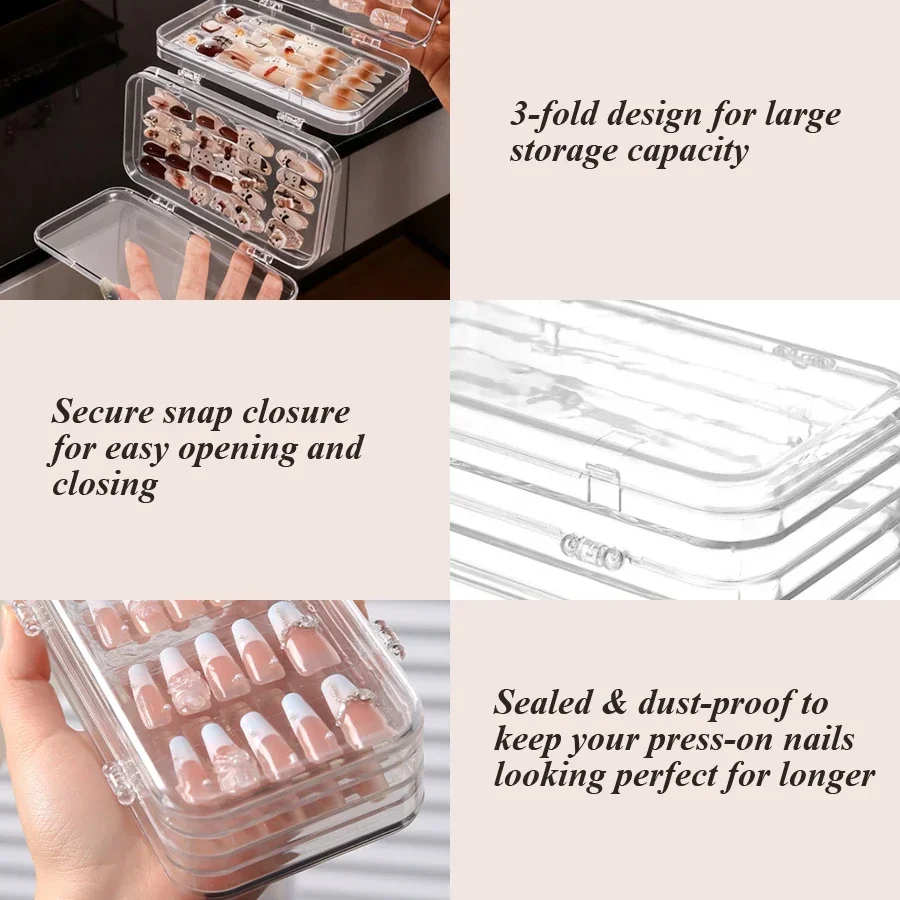 Transparente Faltbare Aufbewah – Nail Art Navy Bewertung und Preis